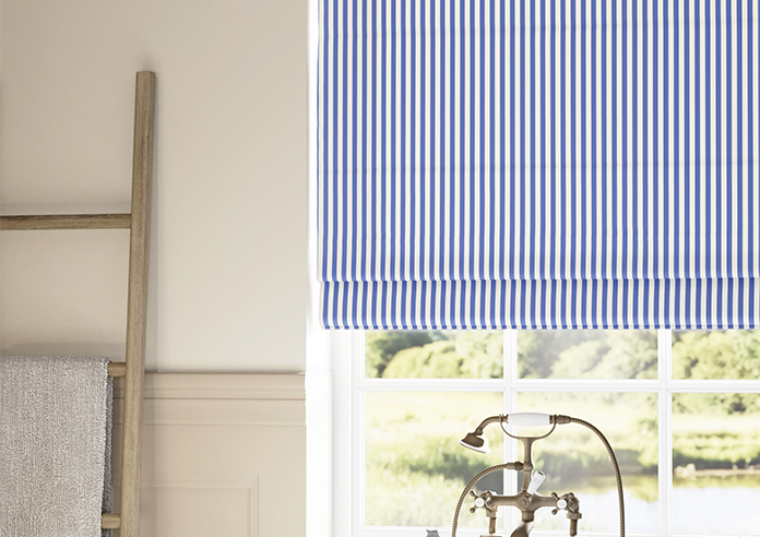 The British Stripe Co. Catherine, Bristol No.2 - Twist&Fit Roman Blind - Image 5